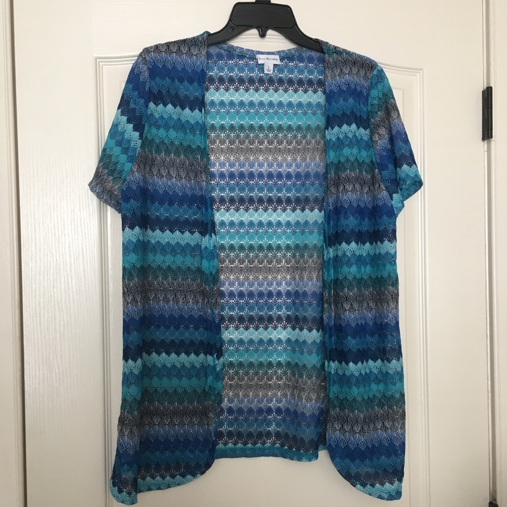 🌻NWT Kim Rogers Short sleeve kimono/cardigan🌻